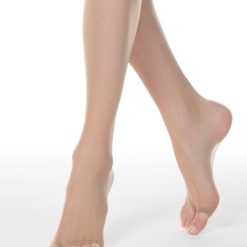 Ciorapi subtiri multifibra rezistenti cu varf decupat Conte Elegant Open Toe 8 den-FEMEI