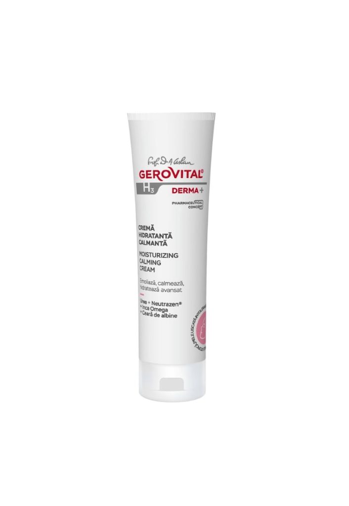 Crema hidratanta calmanta H3 Derma+ - 50 ml - Farmec-FEMEI-