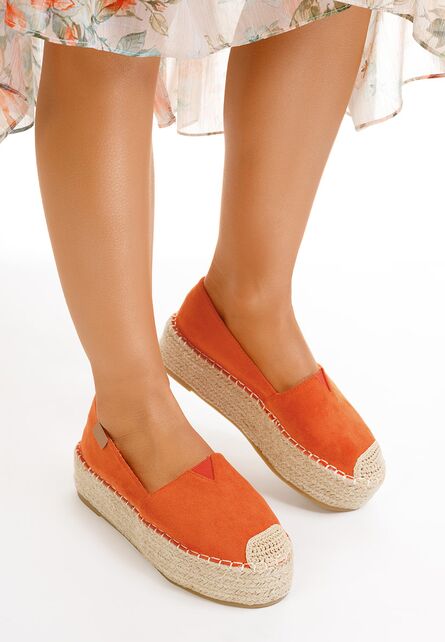 Espadrile dama Laguna portocalii-Espadrile Dama-Espadrile Dama