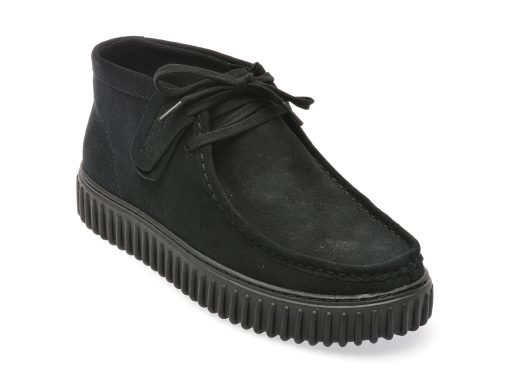 Ghete casual CLARKS negre