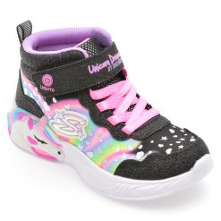 Ghete casual SKECHERS negre