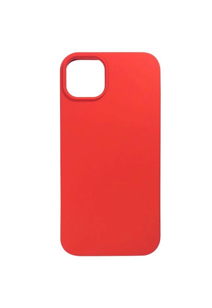 Husa de protectie Liquid Silicon MagCharge pentru iPhone 14 Plus - Rosu-FEMEI-