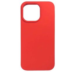 Husa de protectie Liquid Silicon MagCharge pentru iPhone 14 Pro Max - Rosu-FEMEI-