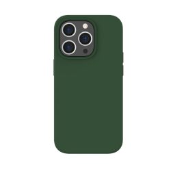 Husa de protectie Liquid Silicon MagCharge pentru iPhone 14 Pro Max - Verde-FEMEI-