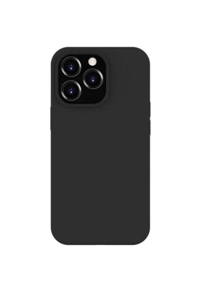 Husa de protectie Liquid Silicon MagCharge pentru iPhone 14 Pro - Negru-FEMEI-