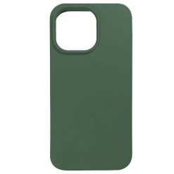 Husa de protectie Liquid Silicon MagCharge pentru iPhone 14 Pro - Verde-FEMEI-