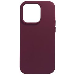 Husa de protectie Liquid Silicon MagCharge pentru iPhone 14 - Visiniu-FEMEI-