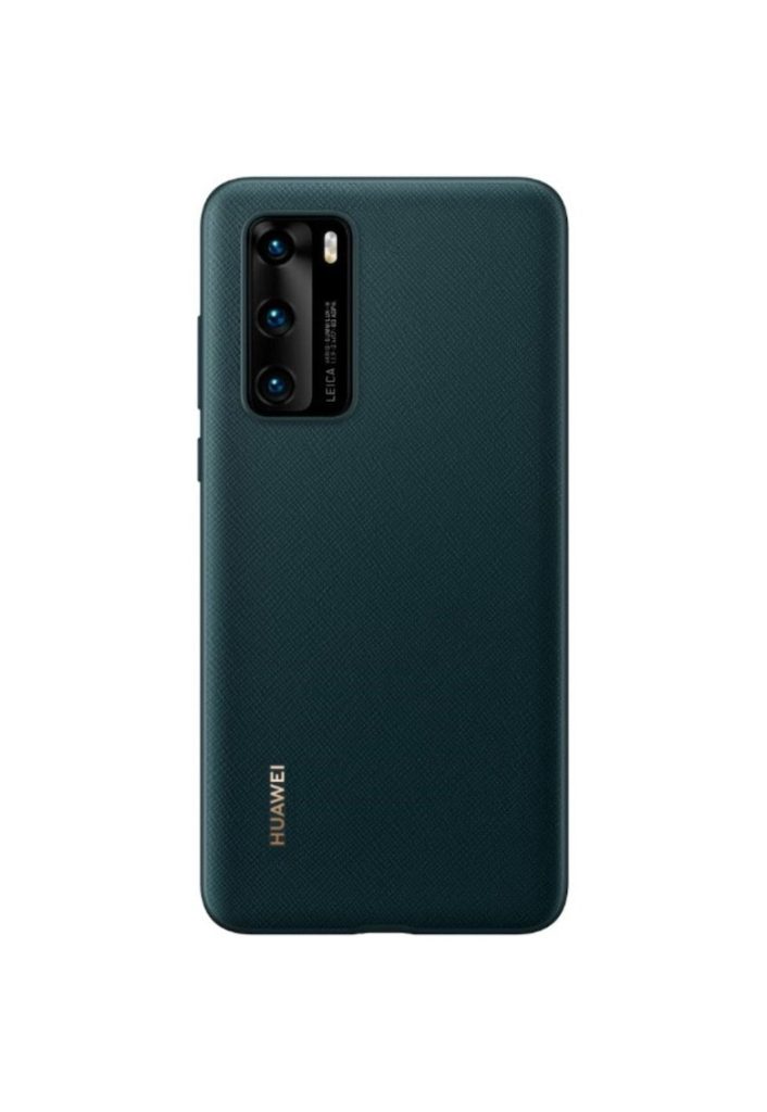 Husa de protectie PU pentru P40 - Ink Green-FEMEI-