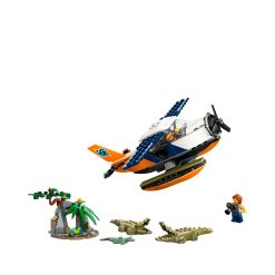 Jungle explorer water plane 60425-Jucarii-Jocuri de construit