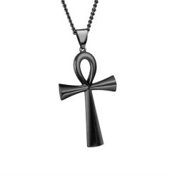 Lant cu pandantiv cruce - model egiptean - ANKH - unisex - EFAYN-FEMEI-