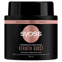 Masca de par Intensive Keratin Boost pentru par fin cu tendinta de rupere - 500 ml-FEMEI-GENTI SI ACCESORII/Produse cosmetice