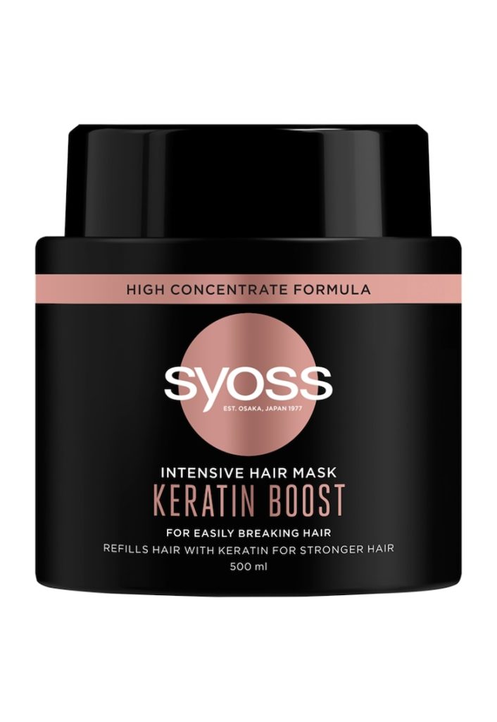 Masca de par Intensive Keratin Boost pentru par fin cu tendinta de rupere - 500 ml-FEMEI-GENTI SI ACCESORII/Produse cosmetice