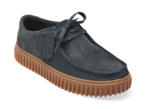 Mocasini casual CLARKS bleumarin