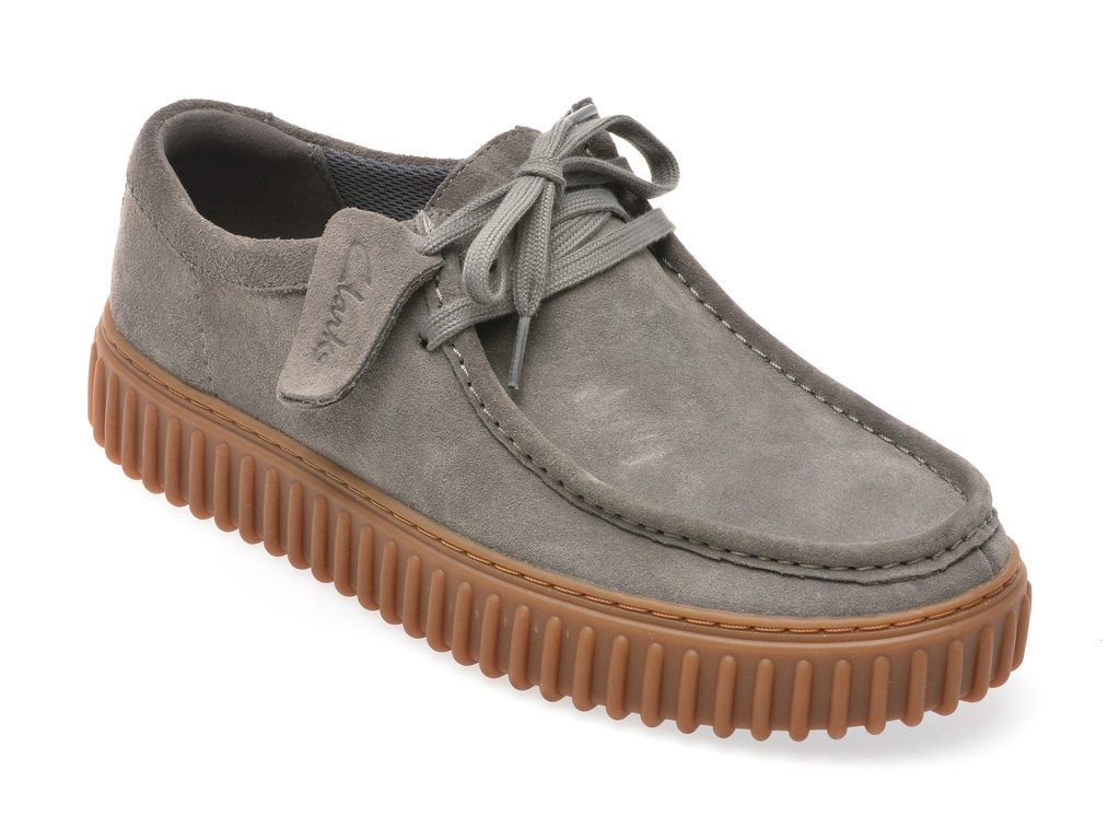 Mocasini casual CLARKS gri