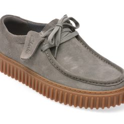 Mocasini casual CLARKS gri