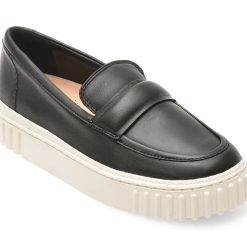 Mocasini casual CLARKS negri