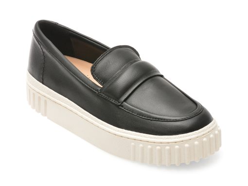 Mocasini casual CLARKS negri