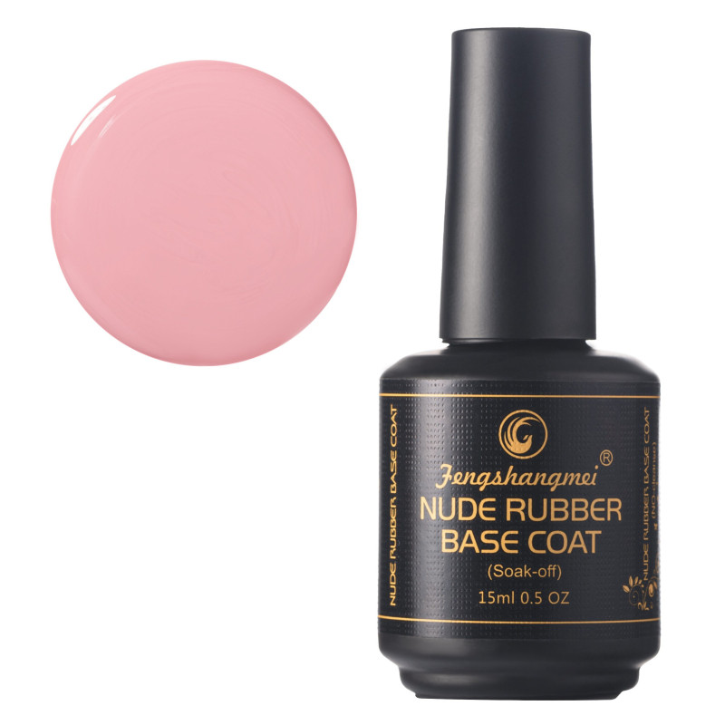 Nude Rubber Base Coat FSM- Nr.16 - JHJ-343TS-16 - Everin.ro-PRIMER BAZA TOP ❤️ > Baza rubber color FSM