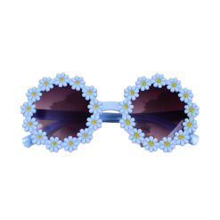 Ochelari de soare pentru copii - model pentru fetite cu floarea soarelui summer vibe - EFAYN-FETE-GENTI SI ACCESORII/Ochelari de soare