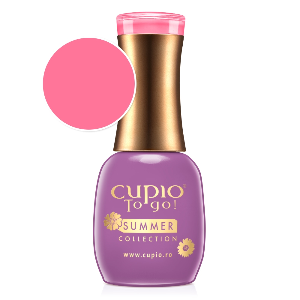 Oja semipermanenta Cupio To Go! Summer Collection - California Sky 15ml-sunkissed.-Manichiura