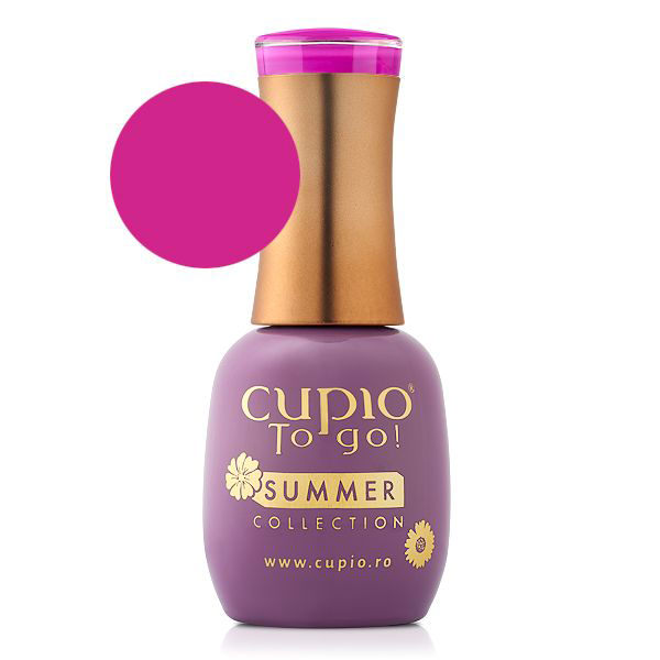 Oja semipermanenta Cupio To Go! Summer Collection - Euphoria 15ml-sunkissed.-Manichiura