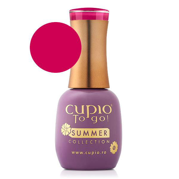 Oja semipermanenta Cupio To Go! Summer Collection - Kiss&Go 15ml-sunkissed.-Manichiura