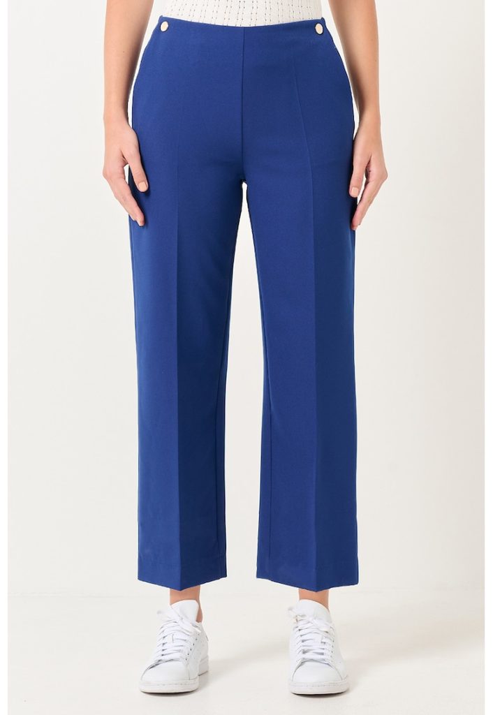 Pantaloni crop cu talie inalta-FEMEI-IMBRACAMINTE/Pantaloni si colanti