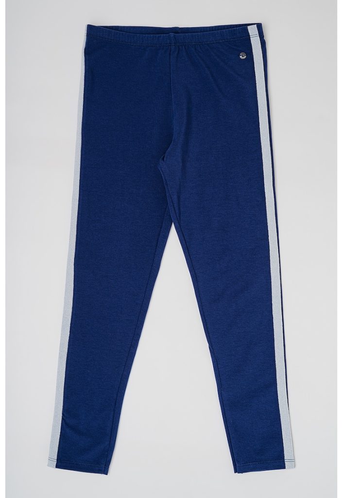 Pantaloni de trening din bumbac cu talie inalta-FETE-IMBRACAMINTE/Blugi