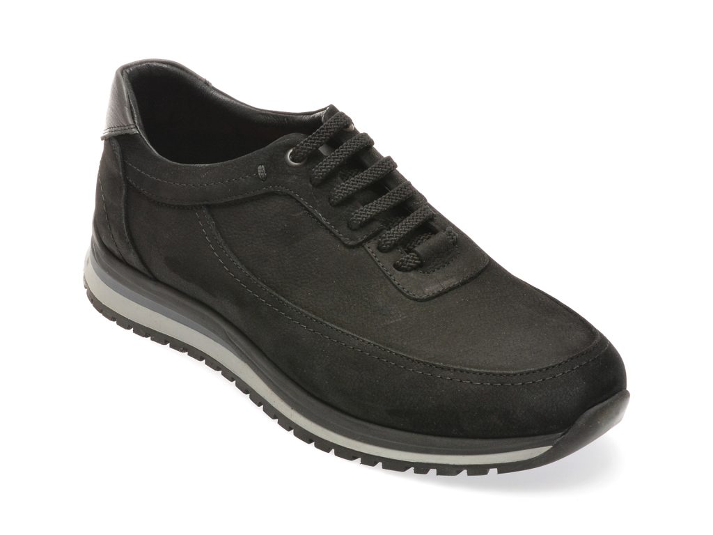 Pantofi casual OTTER negri