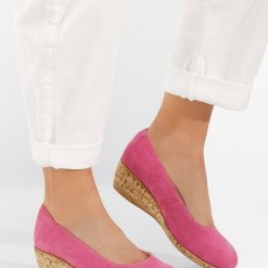 Pantofi cu platforma Sonia B fucsia-Pantofi cu platforma-Pantofi cu platforma