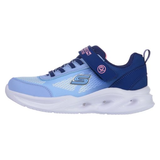 Pantofi sport SKECHERS pentru copii SOLA GLOW - 303714LNVLB-Incaltaminte-Pantofi sport