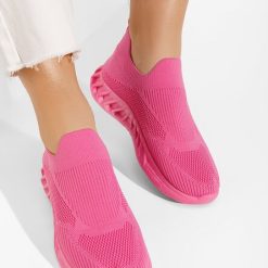 Pantofi sport dama Erana fucsia-Pantofi sport Dama-Pantofi sport Dama