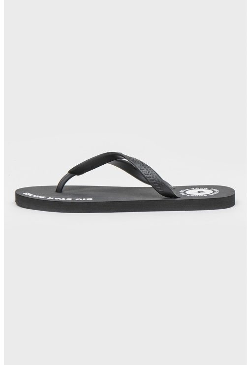 Papuci flip-flop cu logo-BARBATI-INCALTAMINTE/Papuci