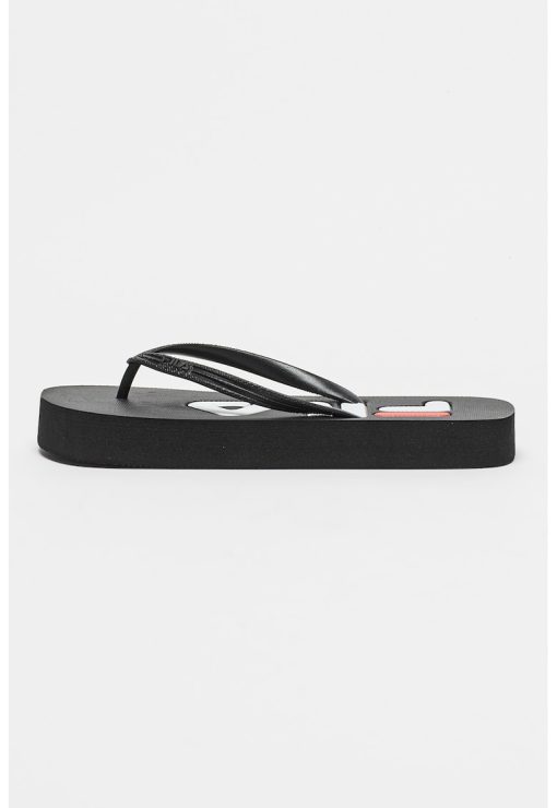 Papuci flip-flop cu logo Troy Zeppa-FEMEI-INCALTAMINTE/Papuci