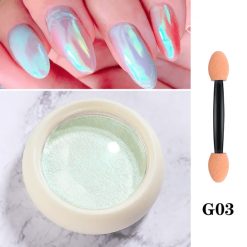 Pigment Chrome Aurora G03 - G01 - EVERIN-NAIL ART ❤️ > Diverse decoruri