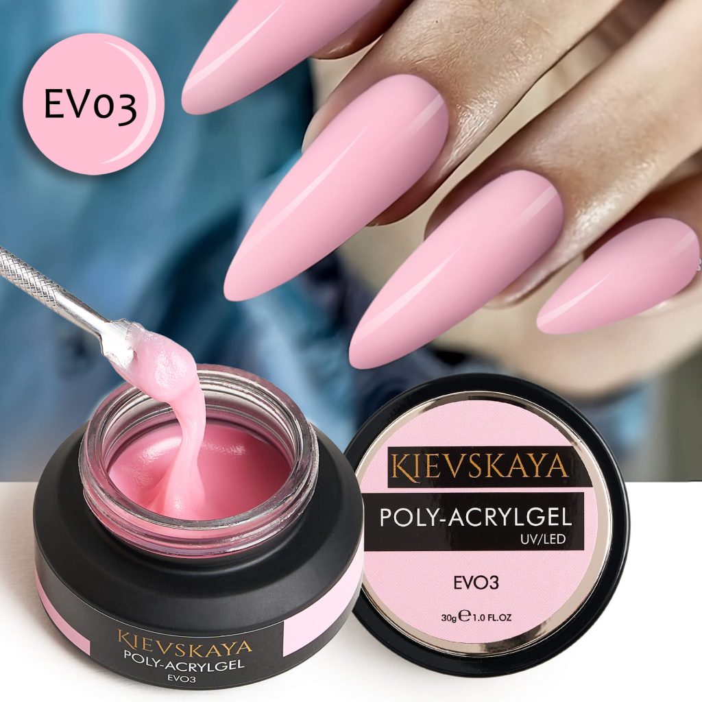 Poly-Acrylgel Kievskaya 30gr-EVO03 - EVO-03 - Everin.ro-GEL DE UNGHII / GEL DE CONSTRUCTIE ❤️ > Polygel Kievskaya