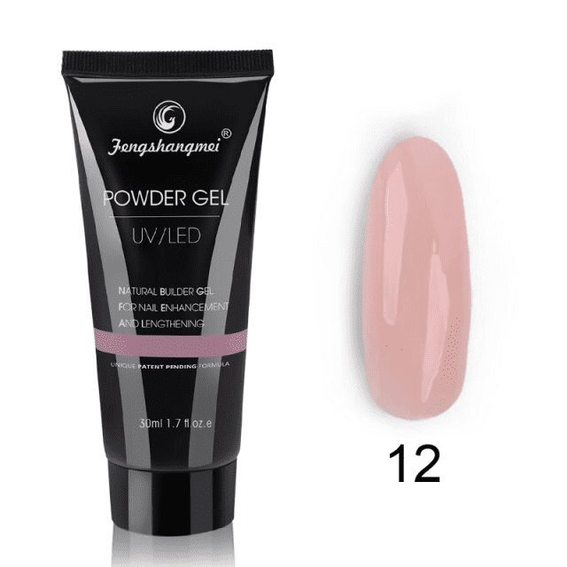 Polygel FSM 30gr- 12 - POLYF-12 - Everin.ro-GEL DE UNGHII / GEL DE CONSTRUCTIE ❤️ > GEL CONSTRUCTIE FSM