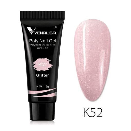 Polygel Venalisa 15ml- K52 - K01 - Everin-GEL DE UNGHII / GEL DE CONSTRUCTIE ❤️