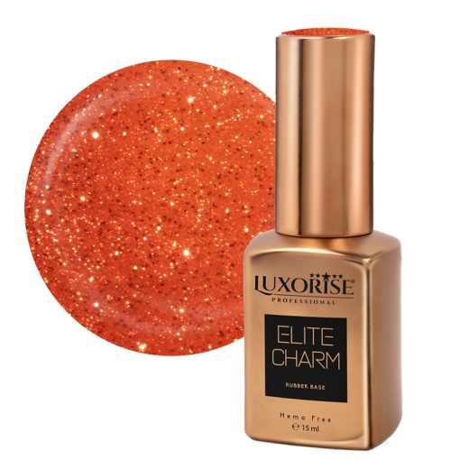 Rubber Base Hema Free LUXORISE ELITE CHARM - Ruby Romance 15ml-Rubber Base > Rubber Base ELITE CHARM 15ml