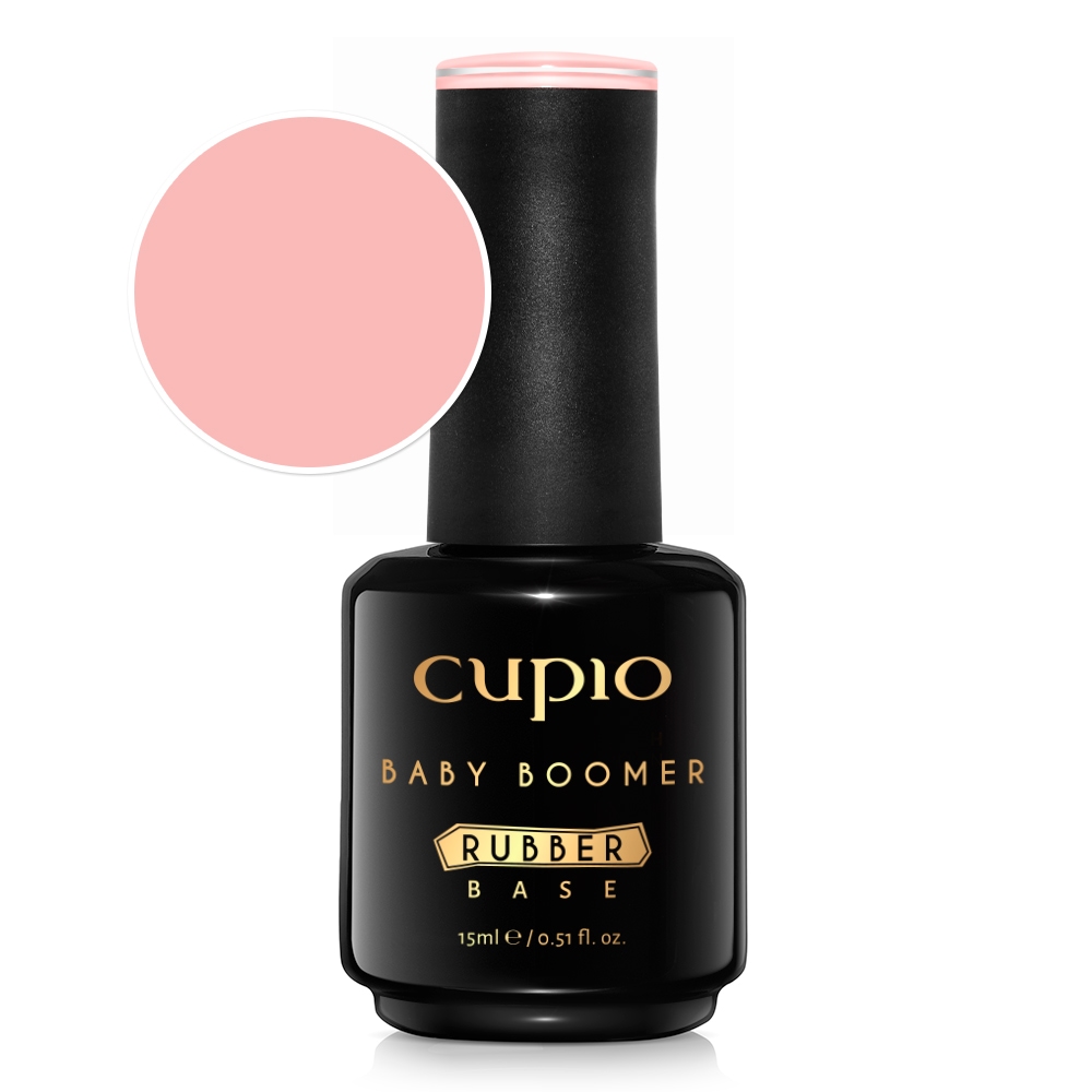 Rubber base Baby Boomer Cupio - Nude 15ml-Manichiura-Rubber Base