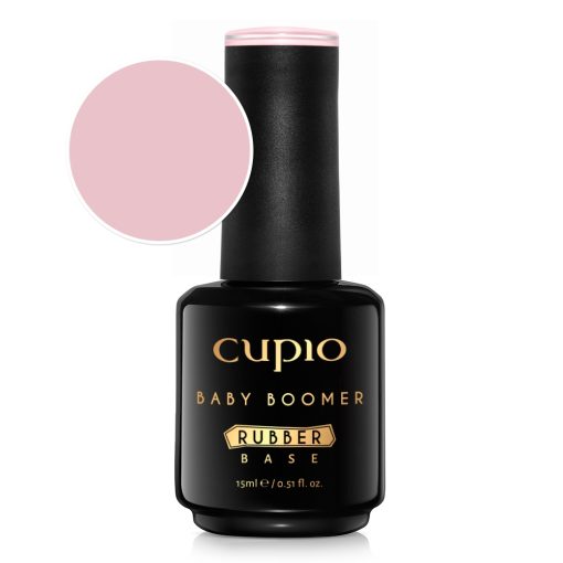 Rubber base Baby Boomer Cupio - Rose 15ml-Manichiura-Rubber Base