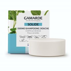 Sampon si gel de dus dermo solid 2 in 1 - pentru par si corp 109 g-FEMEI-