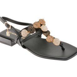 Sandale casual LAURA BIAGIOTTI negre