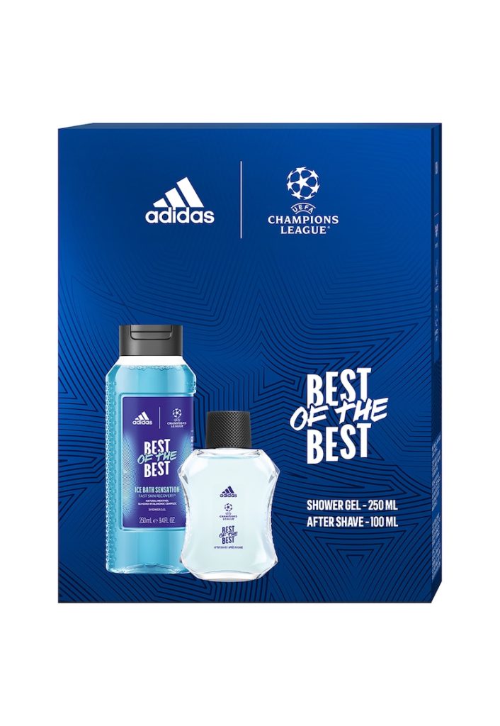 Set Cadou Barbati Uefa Best Of The Best: After Shave 100 ml + Gel De Dus 250 ml-BARBATI-