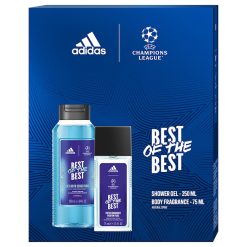 Set Cadou Barbati Uefa Best Of The Best: Deodorant Natural Spray 75 ml + Gel De Dus 250 ml-BARBATI-