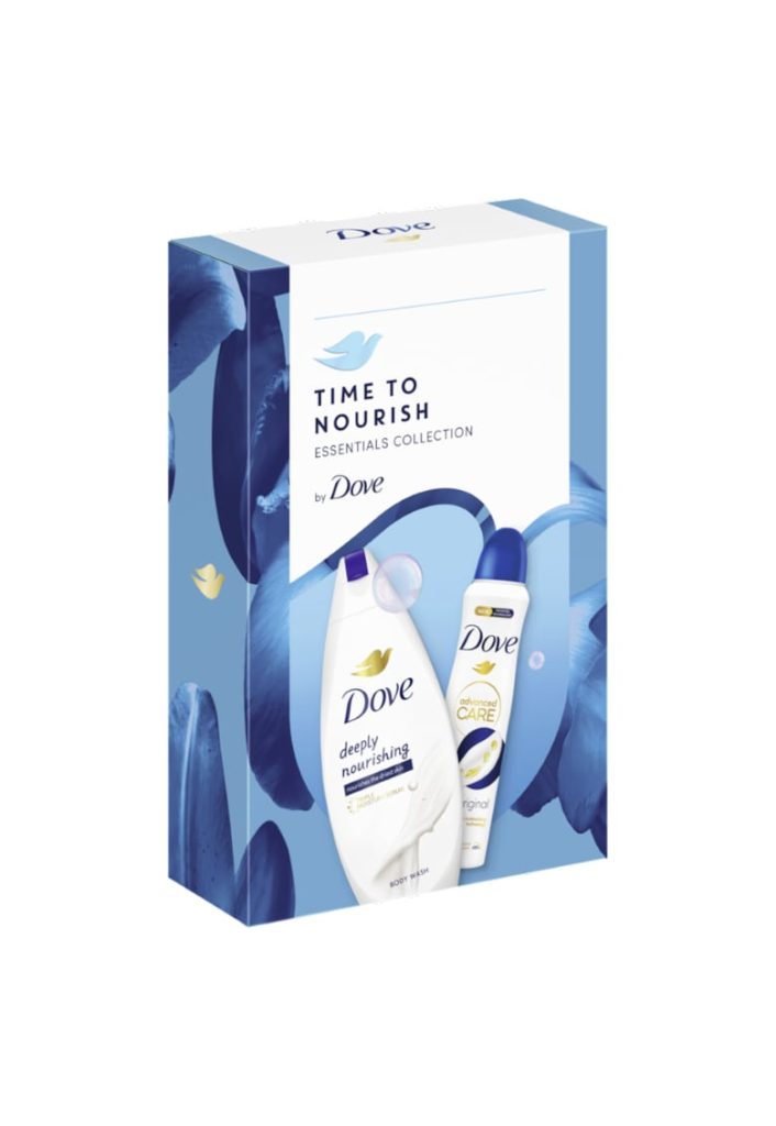 Set cadou : Gel de dus Dove Deeply Nourishing - 250 ml + deodorant Dove Original - 150 ml-FEMEI-