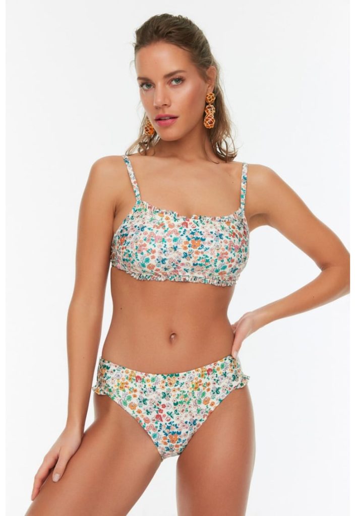 Slip cu imprimeu floral-FEMEI-IMBRACAMINTE/Costume de baie