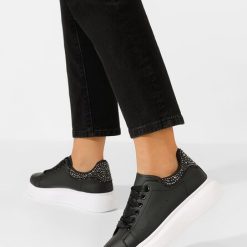 Sneakers dama Lucila V2 negri-Sneakers dama-Sneakers dama