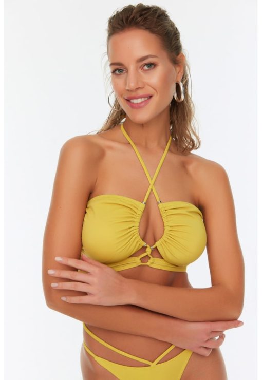 Sutien de baie cu bareta halter-FEMEI-IMBRACAMINTE/Costume de baie