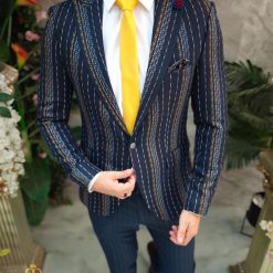 Tinuta 5 piese Sacou Pantalon Camasa Cravata Curea TN098 5